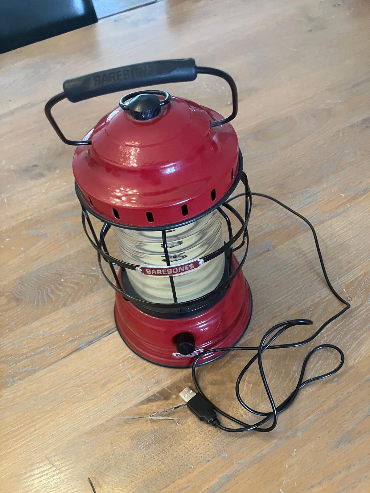 Barebones Rode Lamp, Ophalen of Verzenden