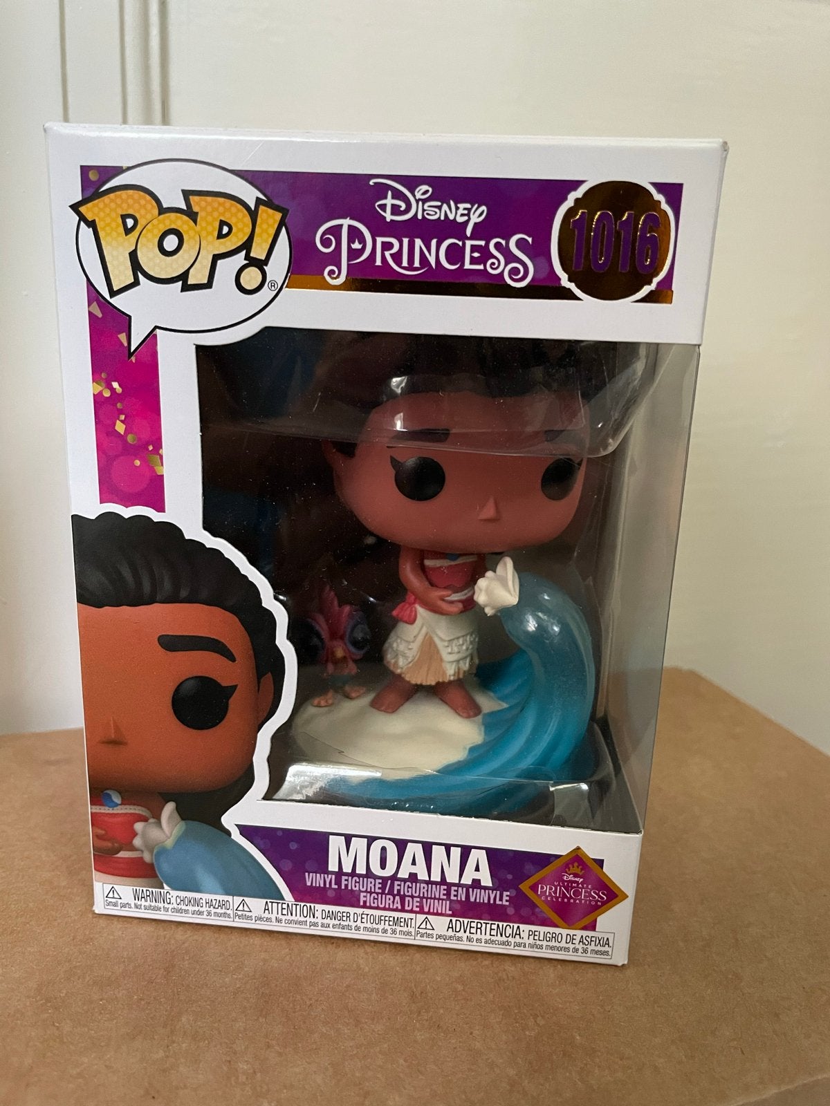 Funko Pop! Disney Princess Moana 1016 met Pua en Heihei, Ophalen of Verzenden, Zo goed als nieuw