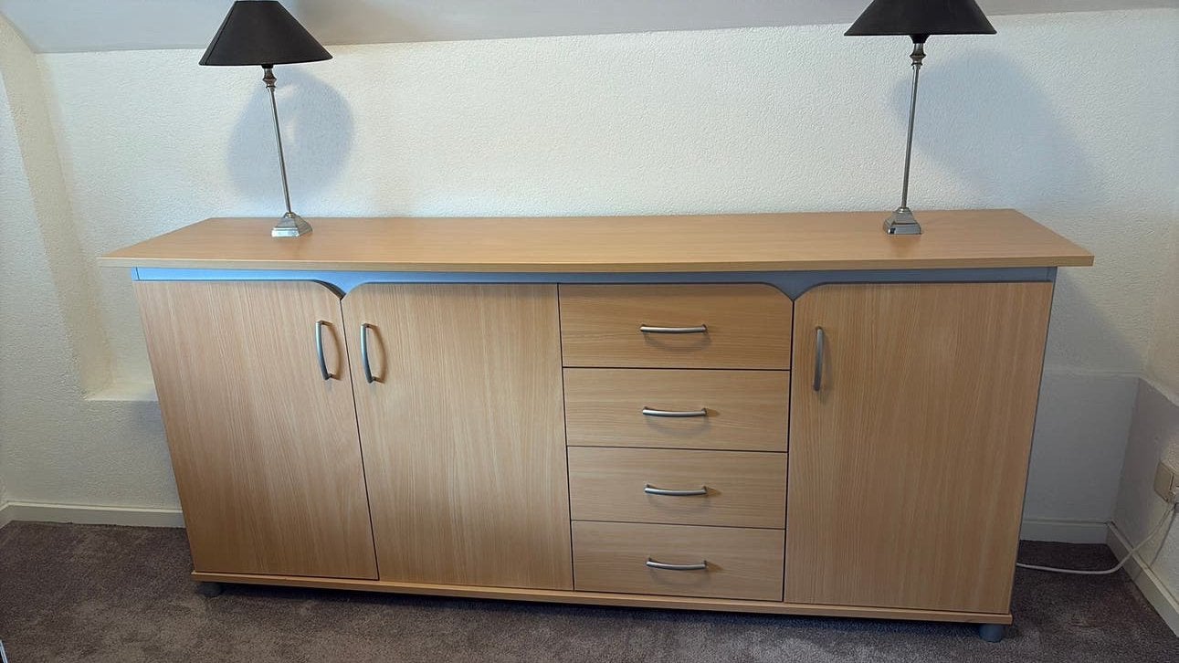 Dressoir kast, Ophalen of Verzenden, Gebruikt, Overige houtsoorten
