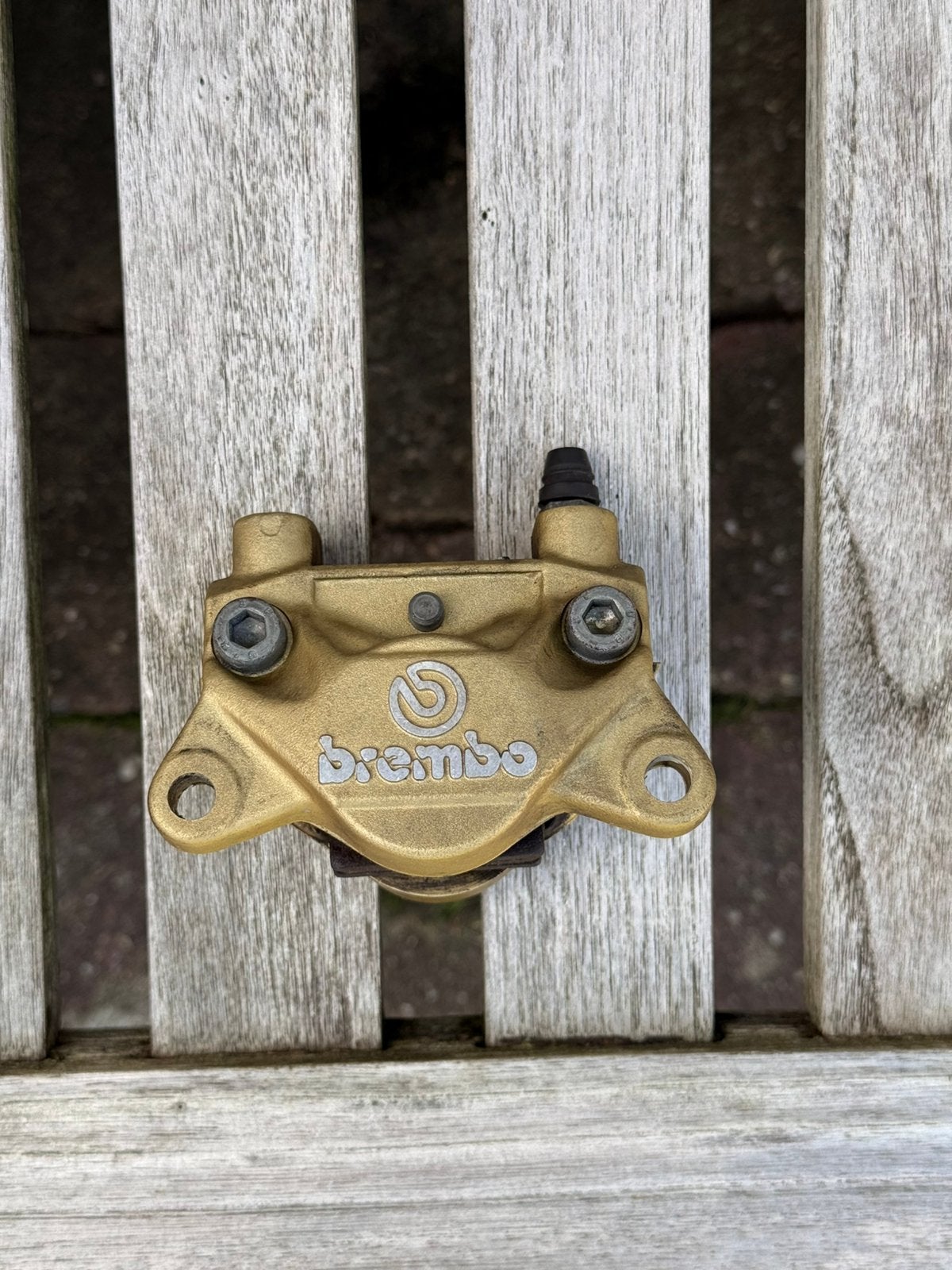 Brembo remklauw achter 40mm opname, Ophalen of Verzenden, Gebruikt