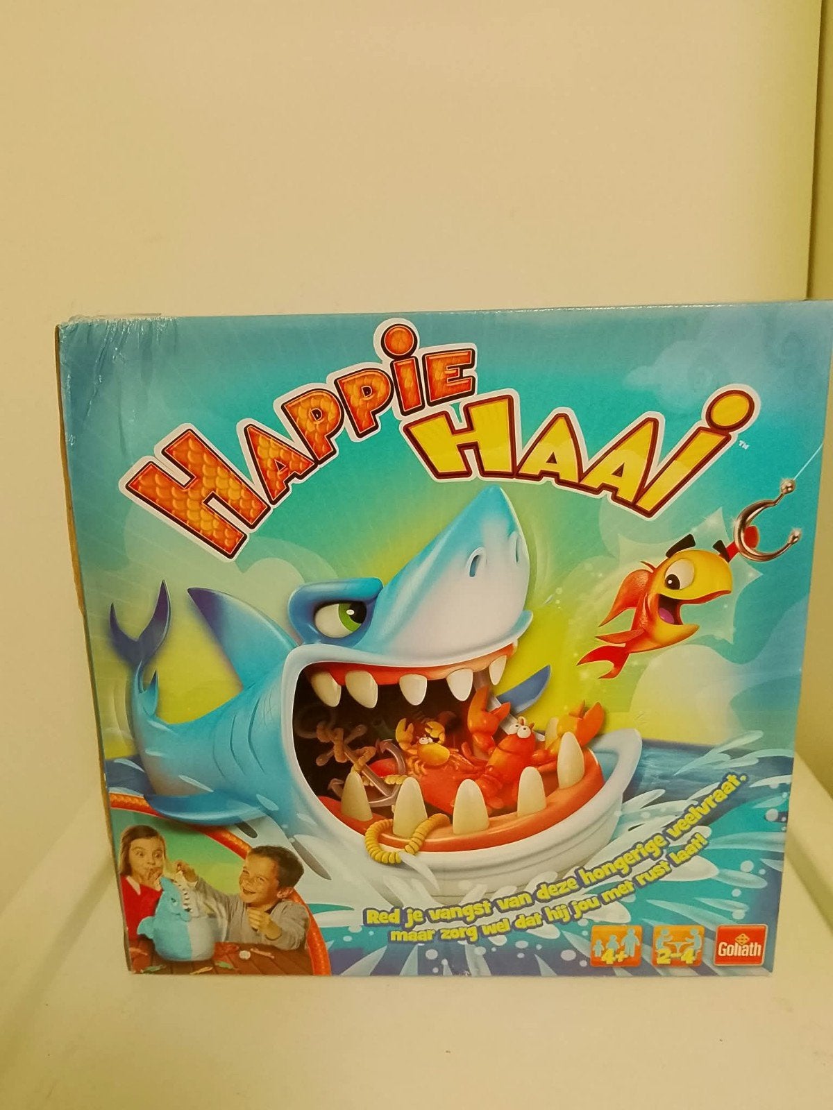 Happie Haai Gezelschapsspel - Goliath, Een of twee spelers, Ophalen of Verzenden, Nieuw, Goliath