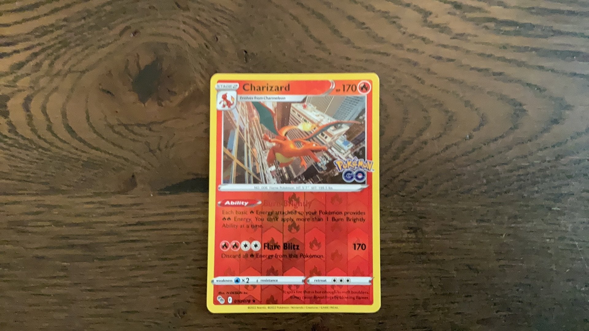 Charizard, Ophalen