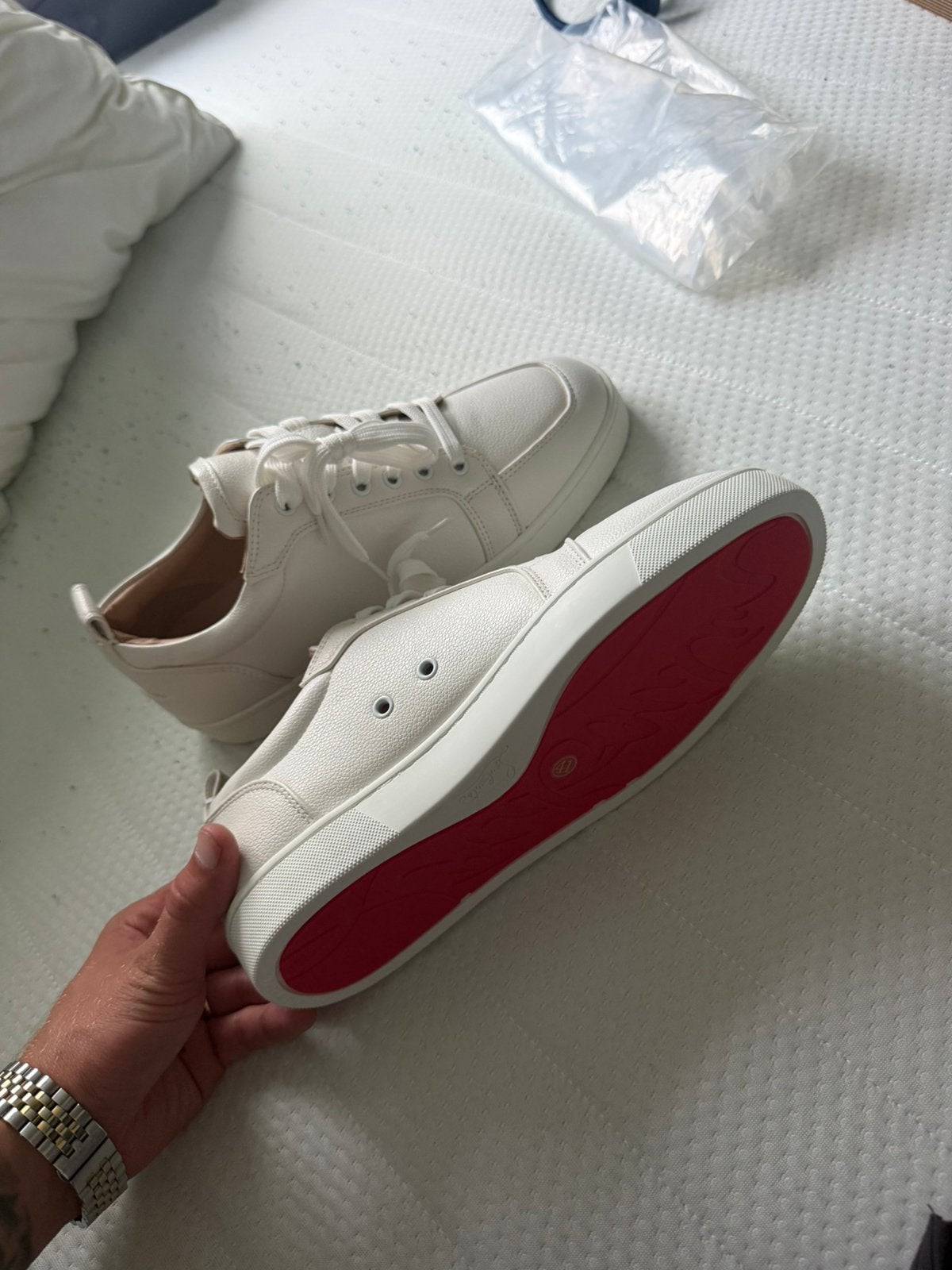 Louboutin Schoenen maat 41, Kleding | Heren, Schoenen, Ophalen of Verzenden, Zo goed als nieuw, Zwart
