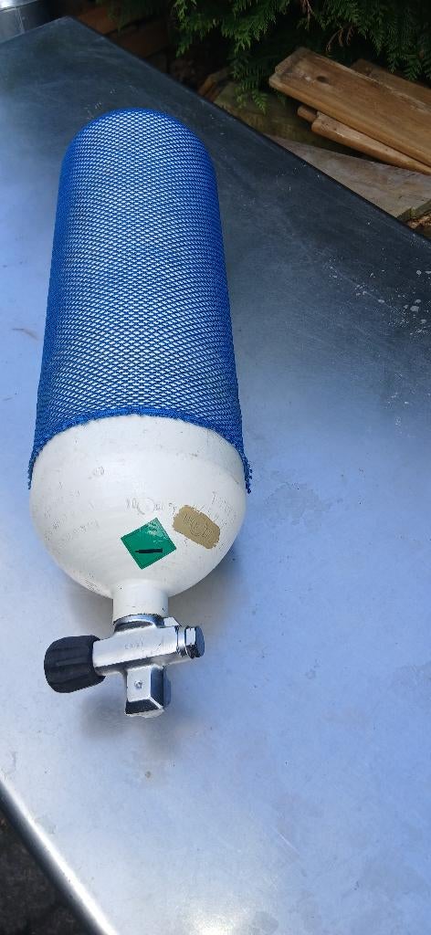 duikfles scubapro 10 liter 230 bar ongekeurd, Watersport en Boten, Duiken, Ophalen of Verzenden, Gebruikt, Duikfles