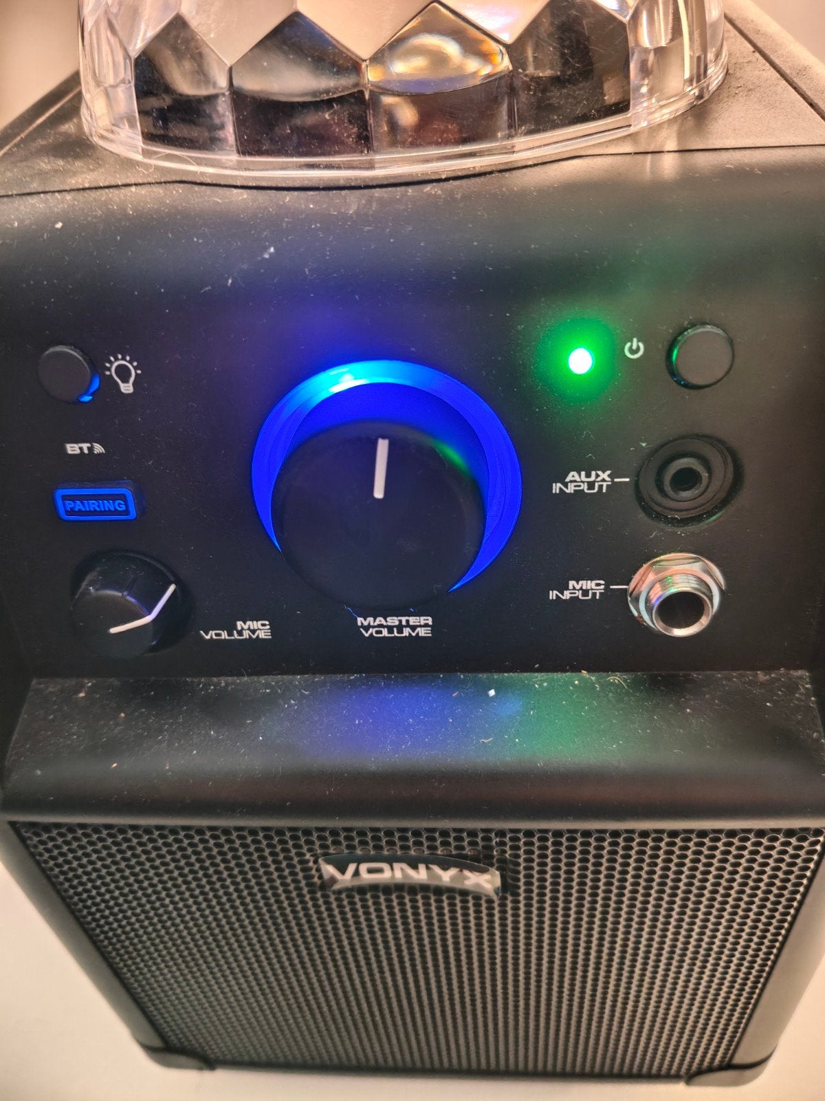 Vonyx party speaker, Audio, Tv en Foto, Ophalen of Verzenden, Zo goed als nieuw, Complete set