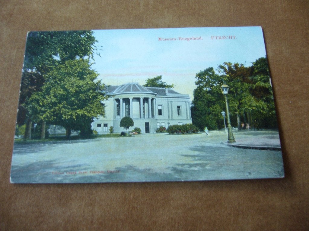 UTRECHT  =  MUSEUM HOOGELAND  BRIEFKAART  1912, Verzenden, Voor 1920, Gelopen, Utrecht