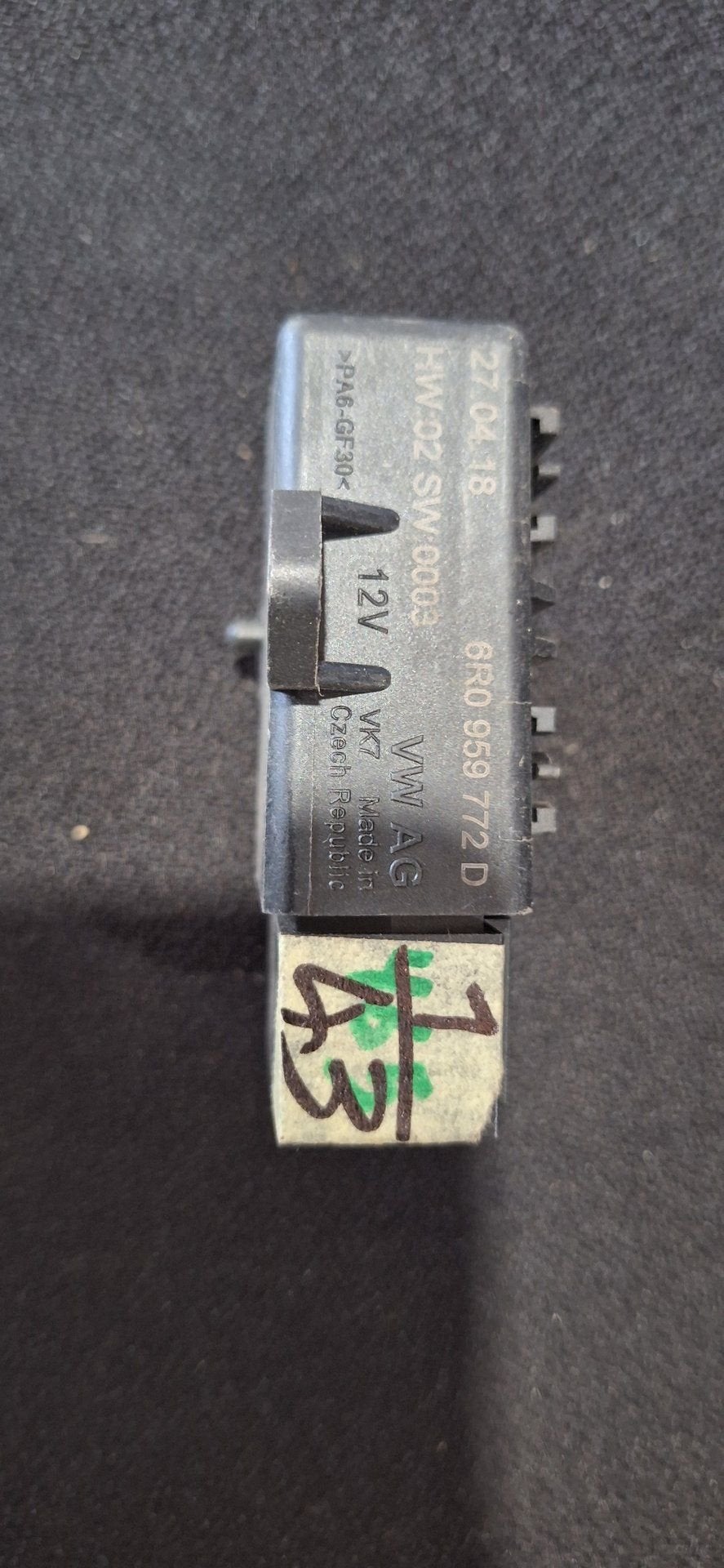 Originele Stoelverwarming Module VW Polo SEAT Ibiza Skoda -, Auto-onderdelen, Gebruikt, -, Volkswagen, -