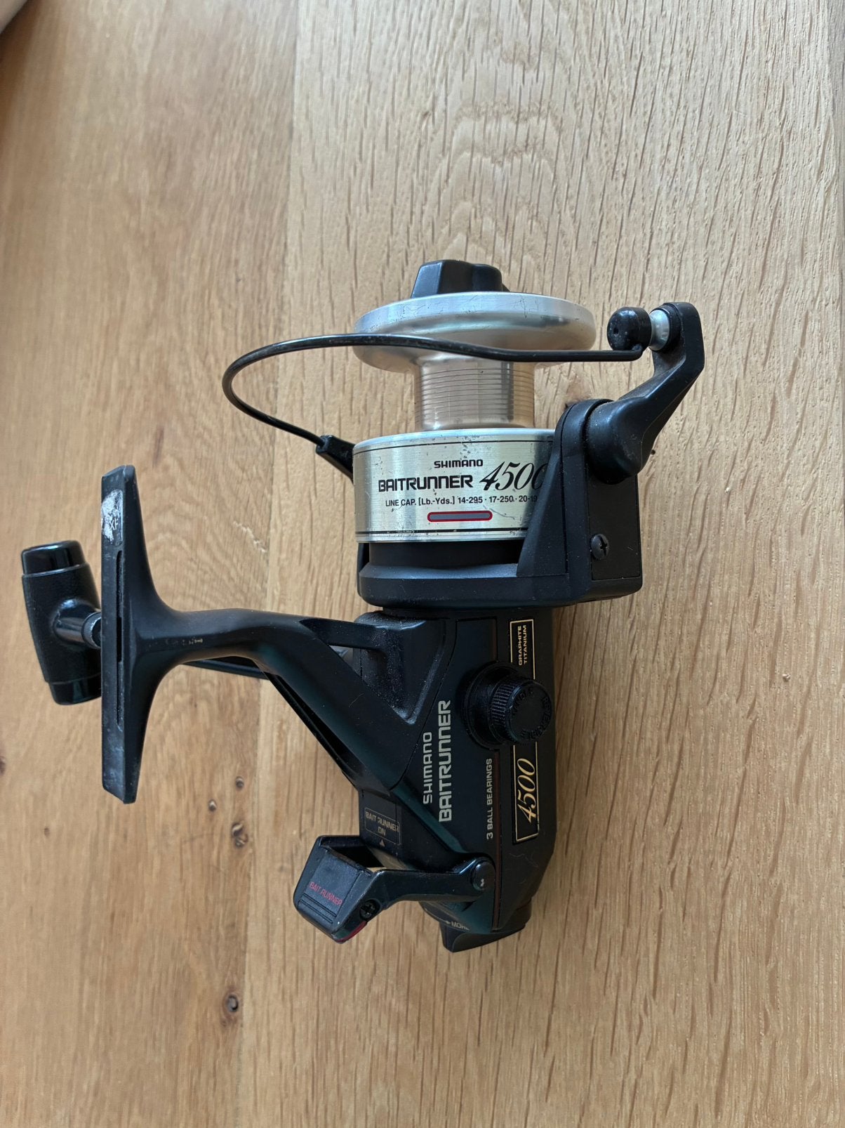 Shimano 4500 BAITRUNNER, Ophalen of Verzenden, Gebruikt, Overige typen