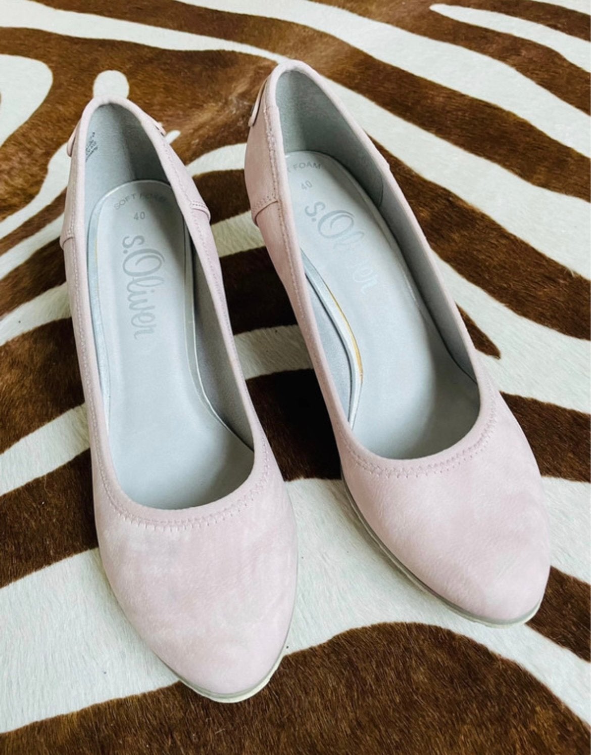 Pumps maat 40 s.Olivier, Ophalen, Pumps, Zo goed als nieuw, Roze
