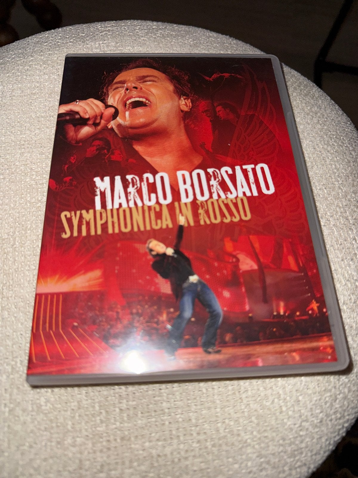 Marco Borsato - Symphonica in Rosso DVD, Alle leeftijden, Ophalen of Verzenden, Zo goed als nieuw, Concert
