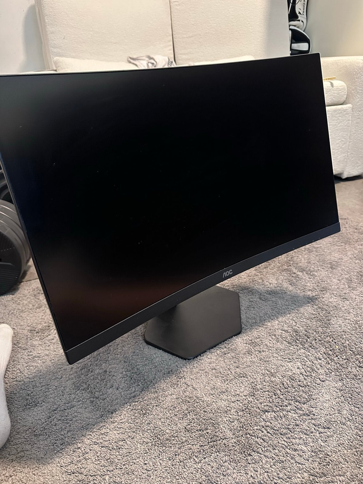 AOC C27G2ZU/BK 27 inch Curved Gaming Monitor, Gaming, Curved, VA, Full HD