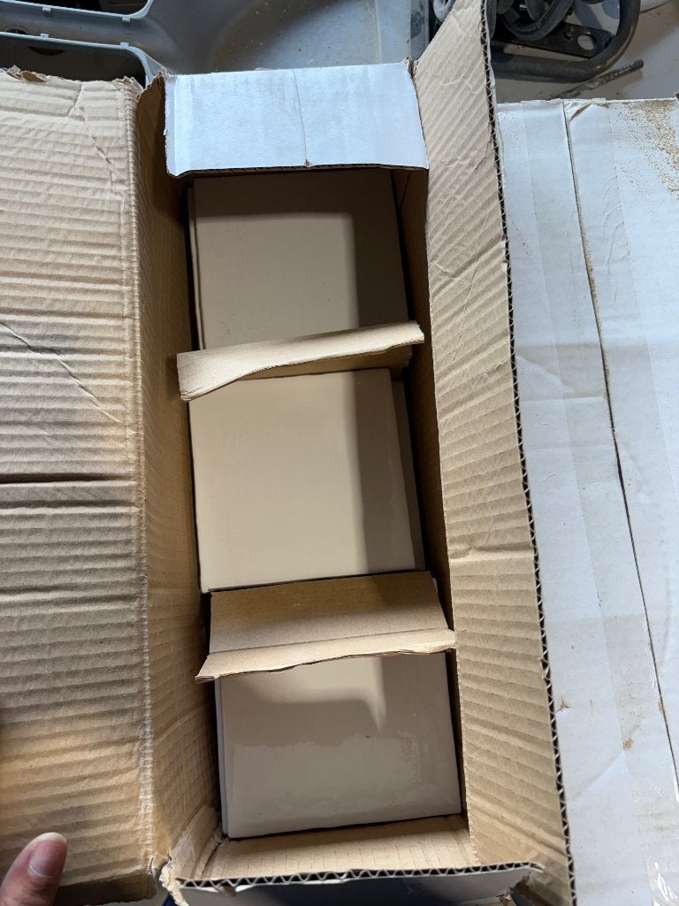Ca 1,5 m2 Witjes, Ophalen, 60 cm of meer, Nieuw, Minder dan 20 cm