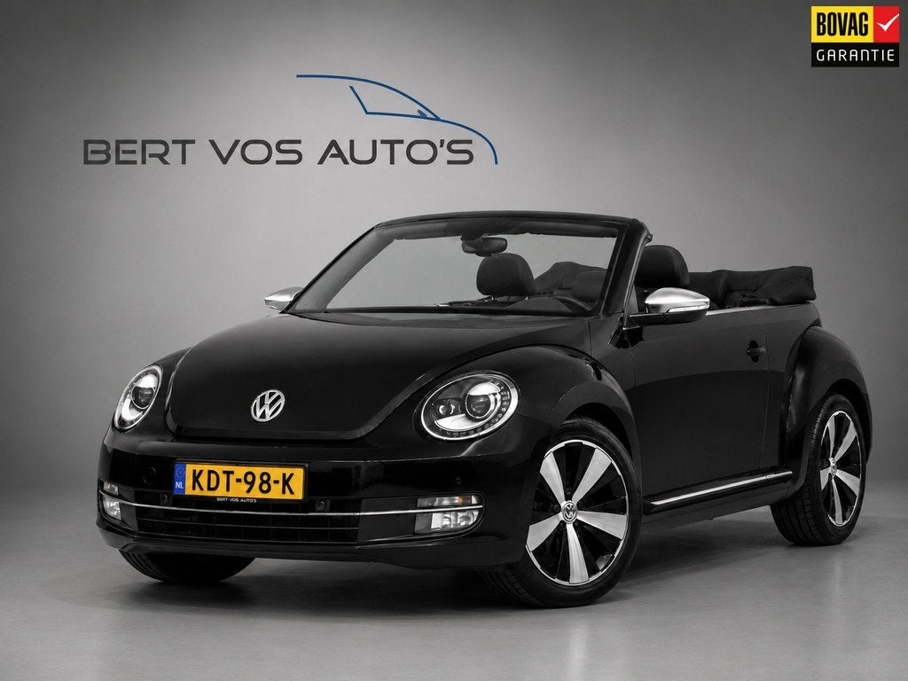 Volkswagen Beetle Cabriolet 1.4 TSI Allstar *1e Eigenaar*, Auto's, Volkswagen, Gebruikt, 4 cilinders, 4 stoelen, Leder en Stof