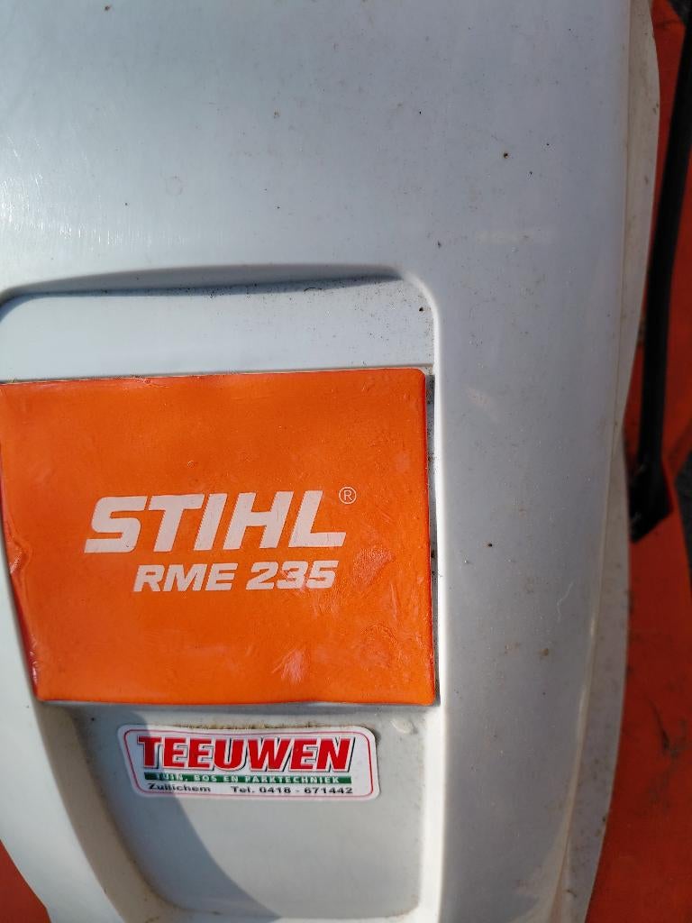 Stihl grasmaaier, Ophalen, Cirkelmaaier, Stihl, Elektrische grasmaaier