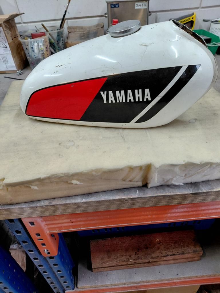 Tank yamaha DT50M, Ophalen of Verzenden, Gebruikt, Tank, Yamaha