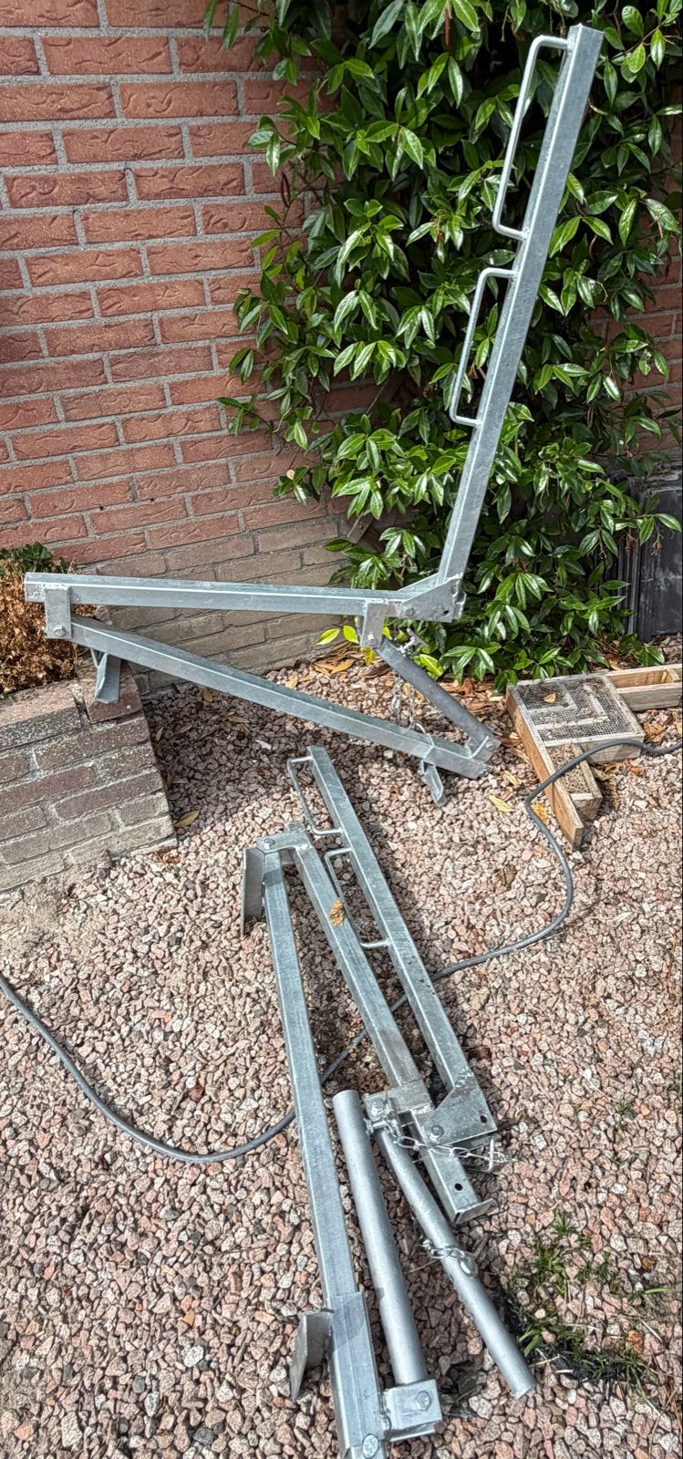 Nieuwe dakschragen, Ophalen, Nieuw, 2 tot 5 meter