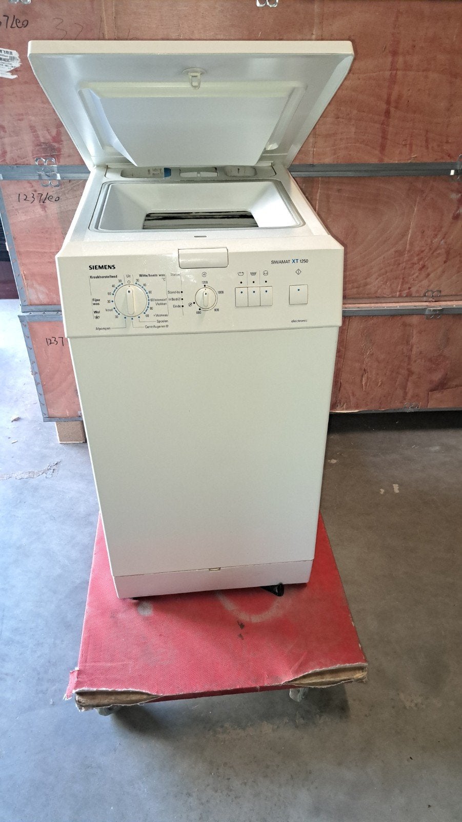 BOVENLADER  SIEMENS SIWAMAT XT.250., Minder dan 85 cm, Bovenlader, Ophalen of Verzenden, Zo goed als nieuw