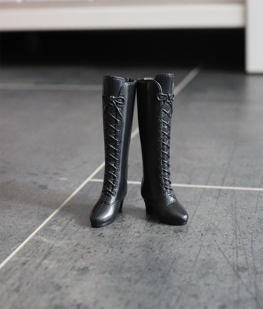 Barbie kleding nieuw - Hoge laarzen schoenen - Zwart, Ophalen of Verzenden, Nieuw, Barbie