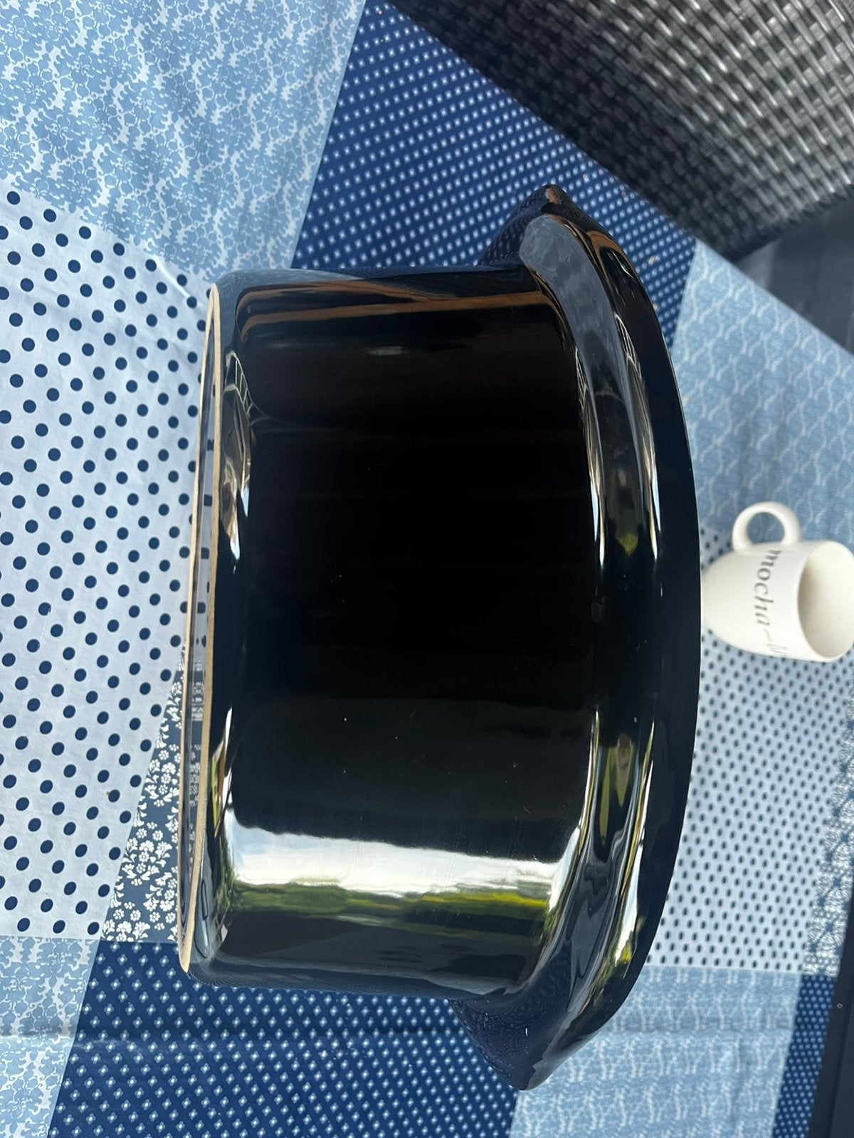 Porseleinen binnenpot met deksel voor Crockpot csco66, Ophalen of Verzenden, Gebruikt