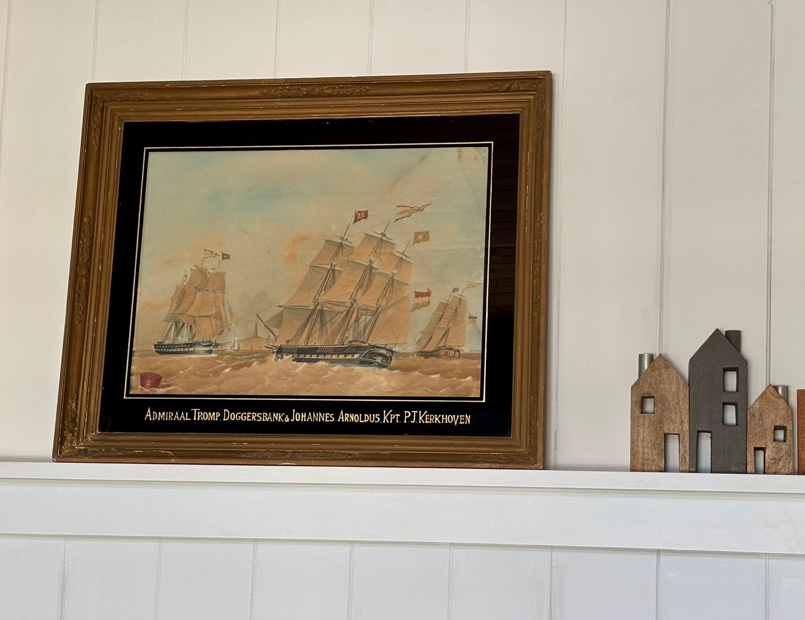 Scheepsportret van Jacob Spin, Antiek en Kunst, Ophalen