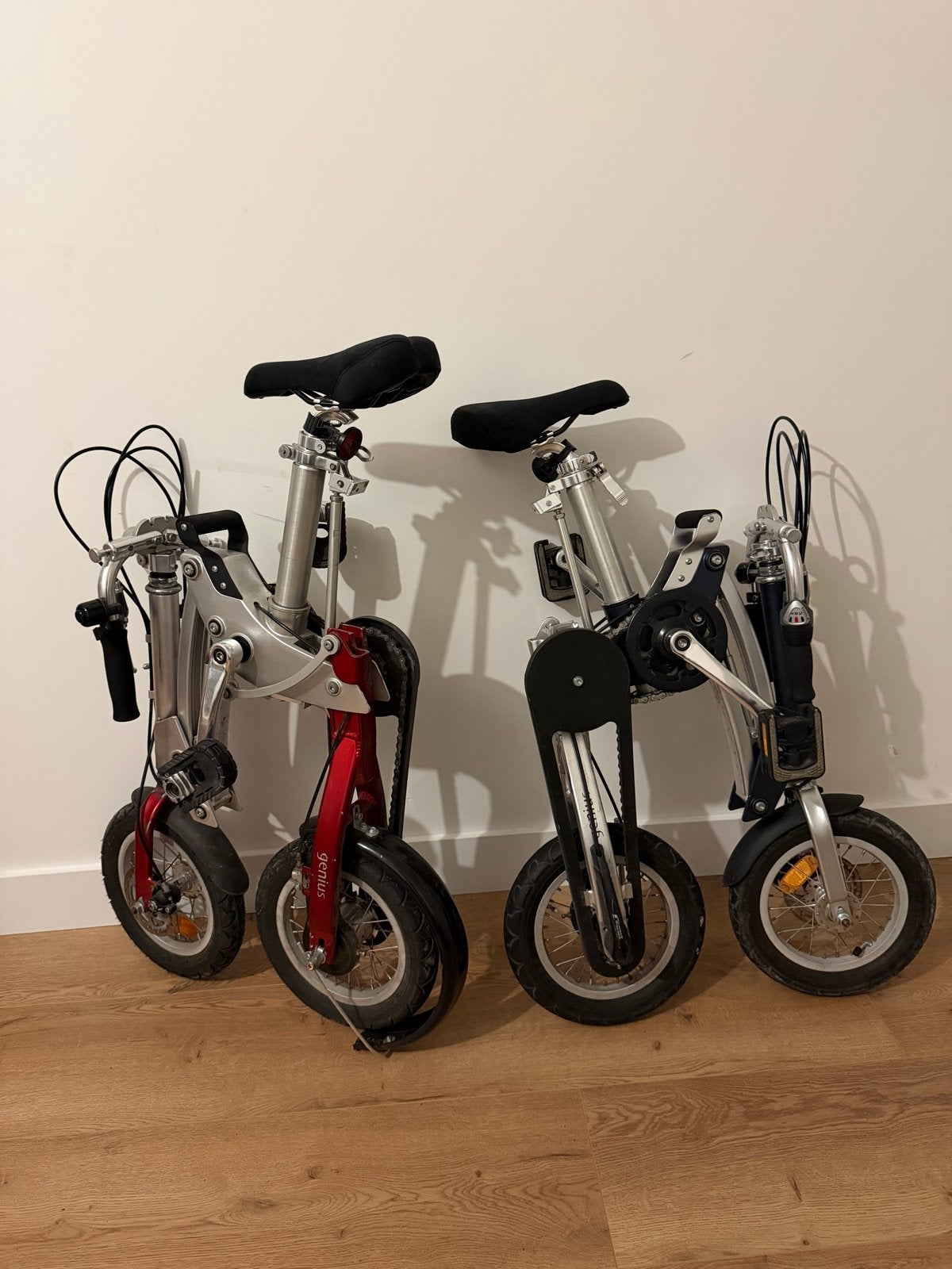 Genius Mobiky vouwfietsen (2 stuks) 12 ınch, Overige merken, Gebruikt, Minder dan 14 inch, Versnellingen