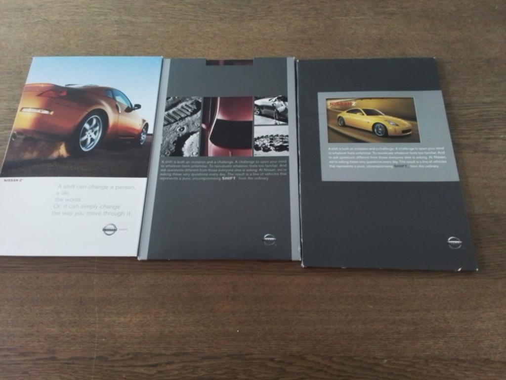 Folders Nissan Z, 350 Z  USA, Ophalen of Verzenden, Zo goed als nieuw, Nissan