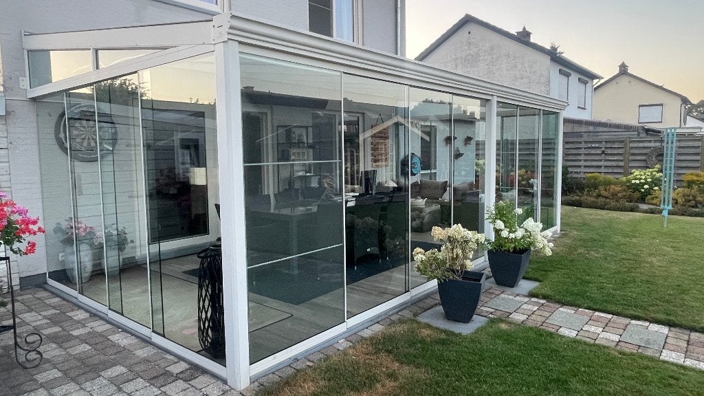 overkapping veranda, Ophalen, Serre