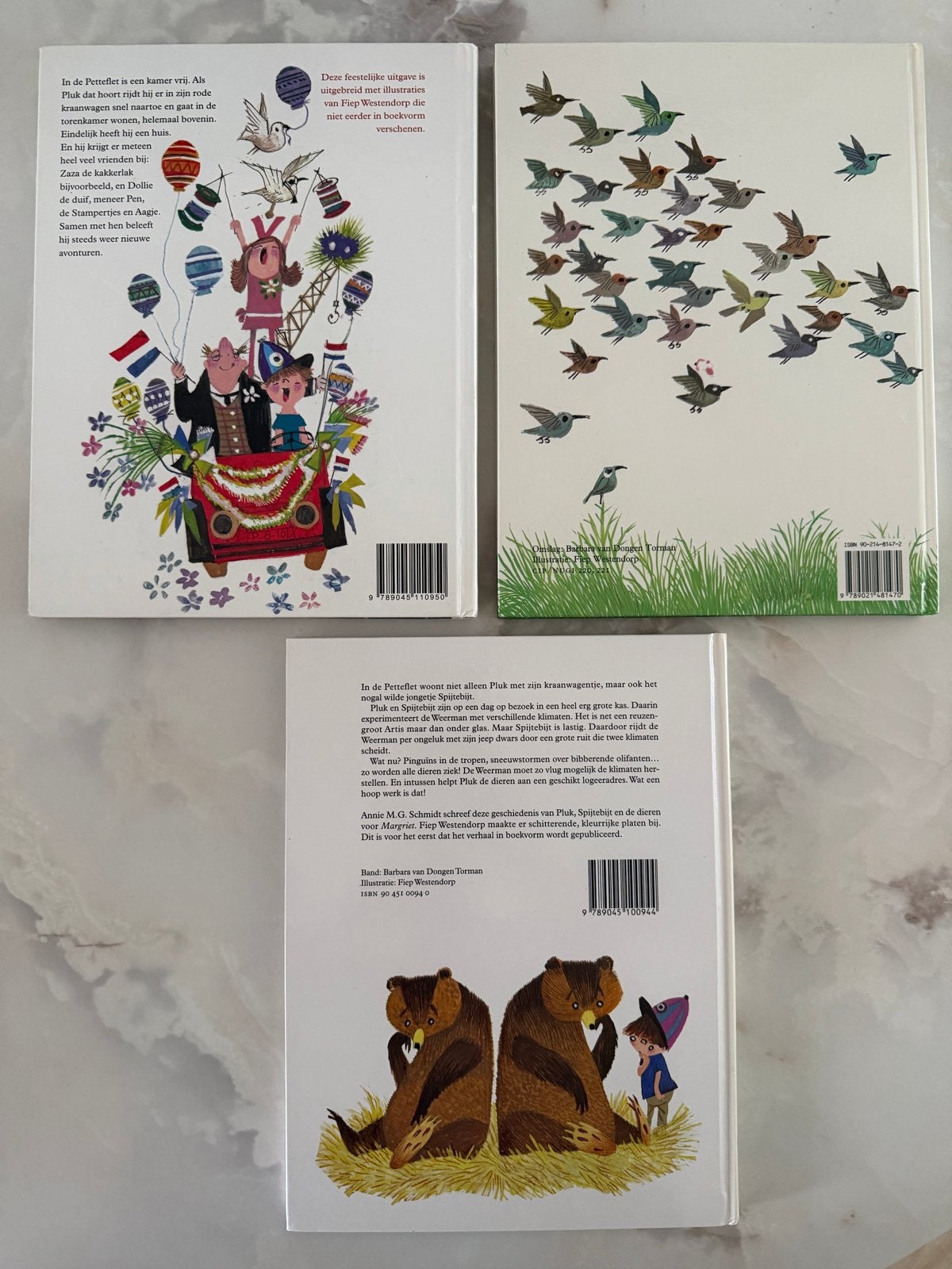 3 boeken van Annie M.G. Schmidt - Pluk - Otje, Ophalen of Verzenden, Gelezen