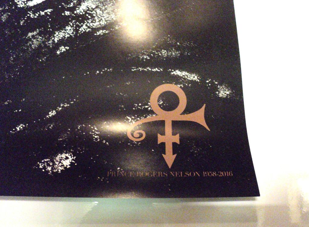 Prince PROMO POSTER Forever 4ever 2016 ORIGINEEL !, Verzenden, Zo goed als nieuw, Poster, Artwork of Schilderij