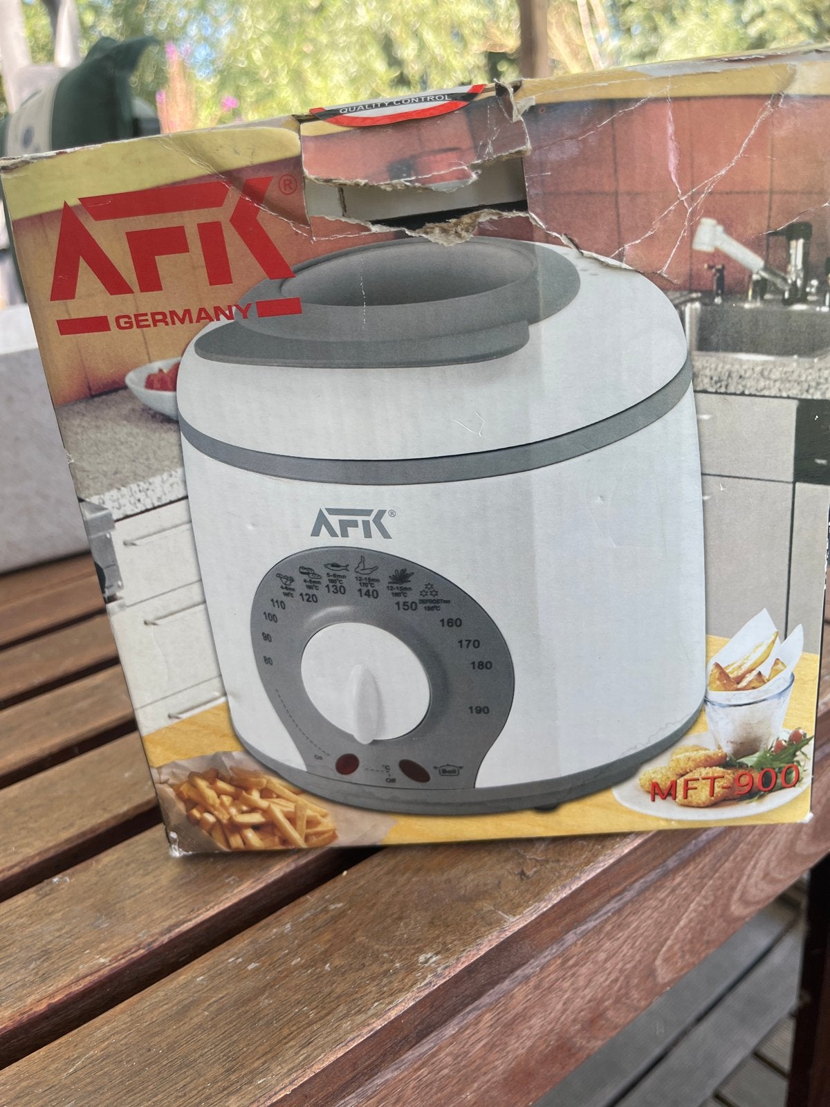 AFK Mini-Friteuse MFT-900 - Nieuw in doos, Witgoed en Apparatuur, Frituurpannen, Minder dan 1 liter, Ophalen of Verzenden, Nieuw