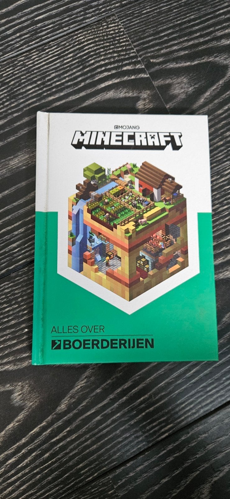 Minecraft alles over Boerderijen, Boeken, Ophalen of Verzenden, Zo goed als nieuw, Non-fictie