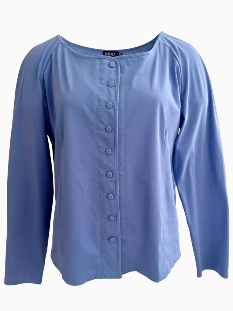Moq vest XXL, Maat 46/48 (XL) of groter, Zo goed als nieuw, Verzenden, Blauw