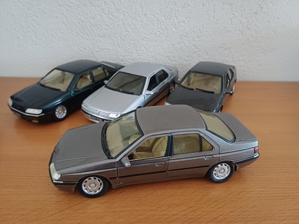 Peugeot 605 SV-24 3.0i V6 1990 div Solido Gendarmerie Rallye, Ophalen of Verzenden, Nieuw, Auto, Solido