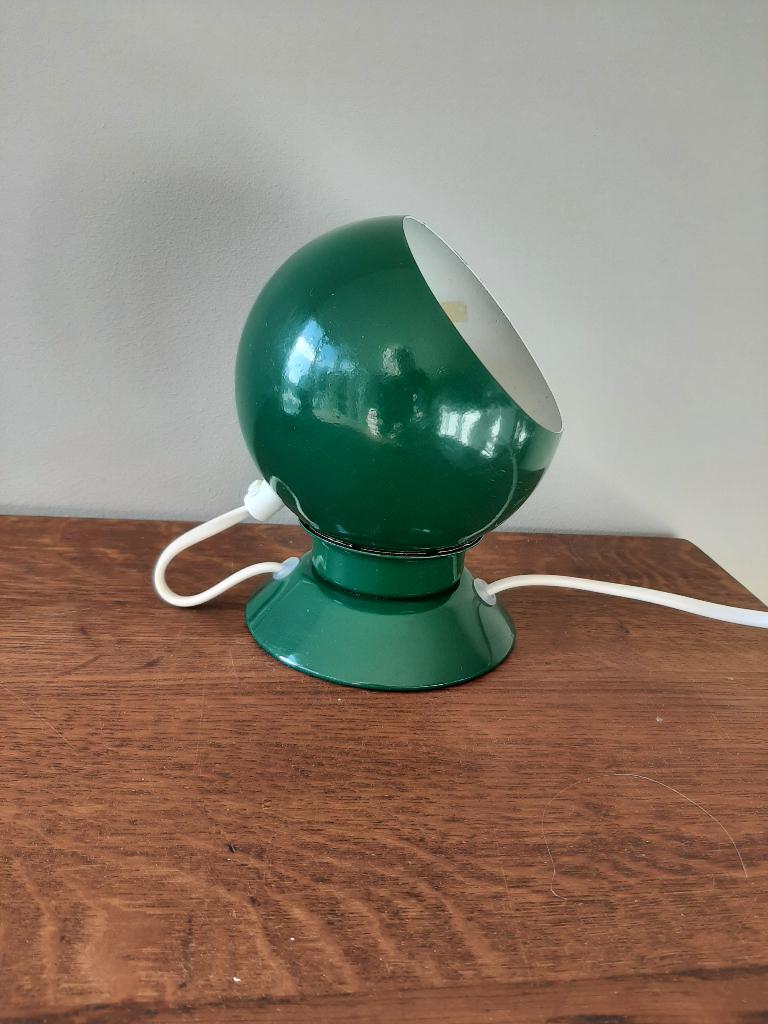 Vintage magneetlamp ABO Randers. Deens design. Tafellamp, Huis en Inrichting, Ophalen of Verzenden, Zo goed als nieuw, Metaal