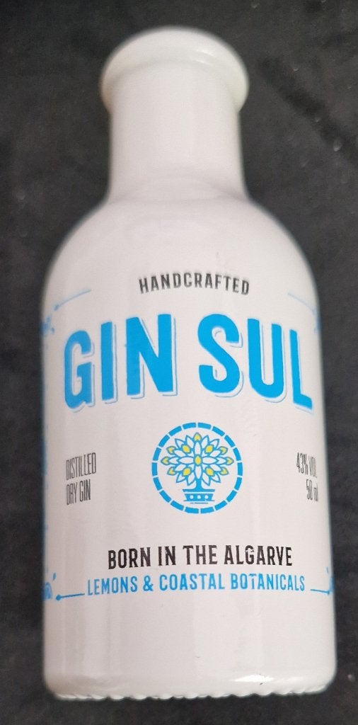 Gin Sul - leeg flesje  voor verzamelaar vliegtuig memorablia, Verzamelen, Ophalen of Verzenden, Gebruikt, Overige typen