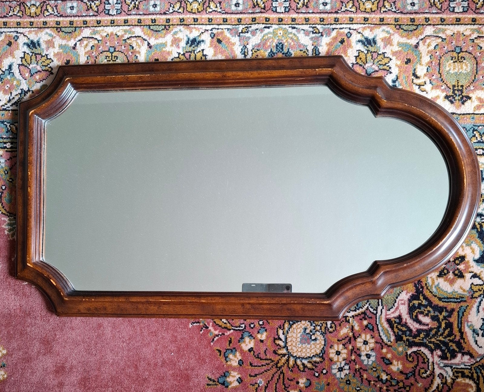 Spiegel. Mooi vintage., Antiek en Kunst, Antiek | Spiegels, Ophalen, Rechthoekig, Minder dan 50 cm