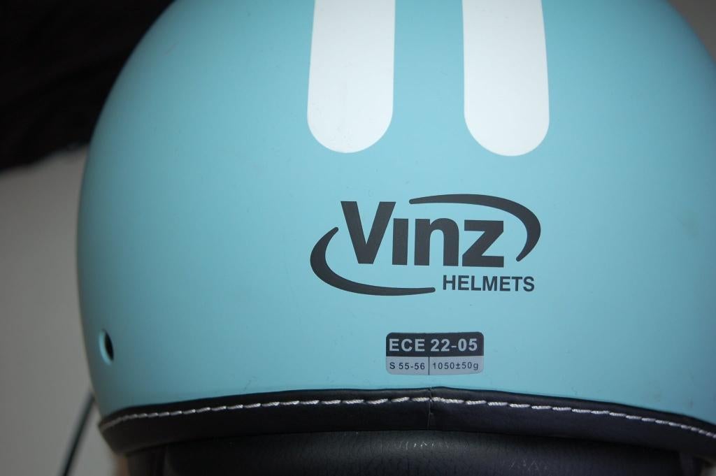 Vinz jet / scooterhelm zgan, Ophalen, Zo goed als nieuw, Medium, Vinz