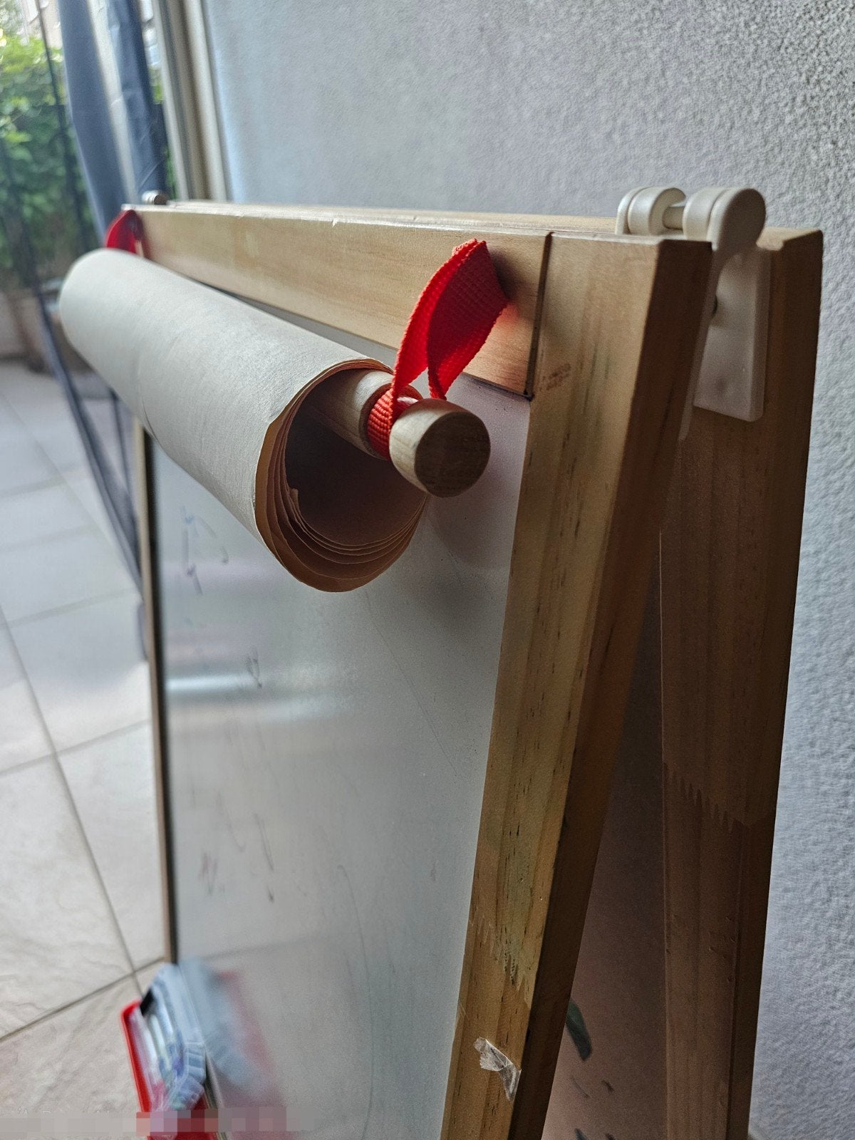 IKEA MÅLA Tekenbord: Krijt- en Whiteboard met Papierrol, Ophalen, Gebruikt, Knutselen