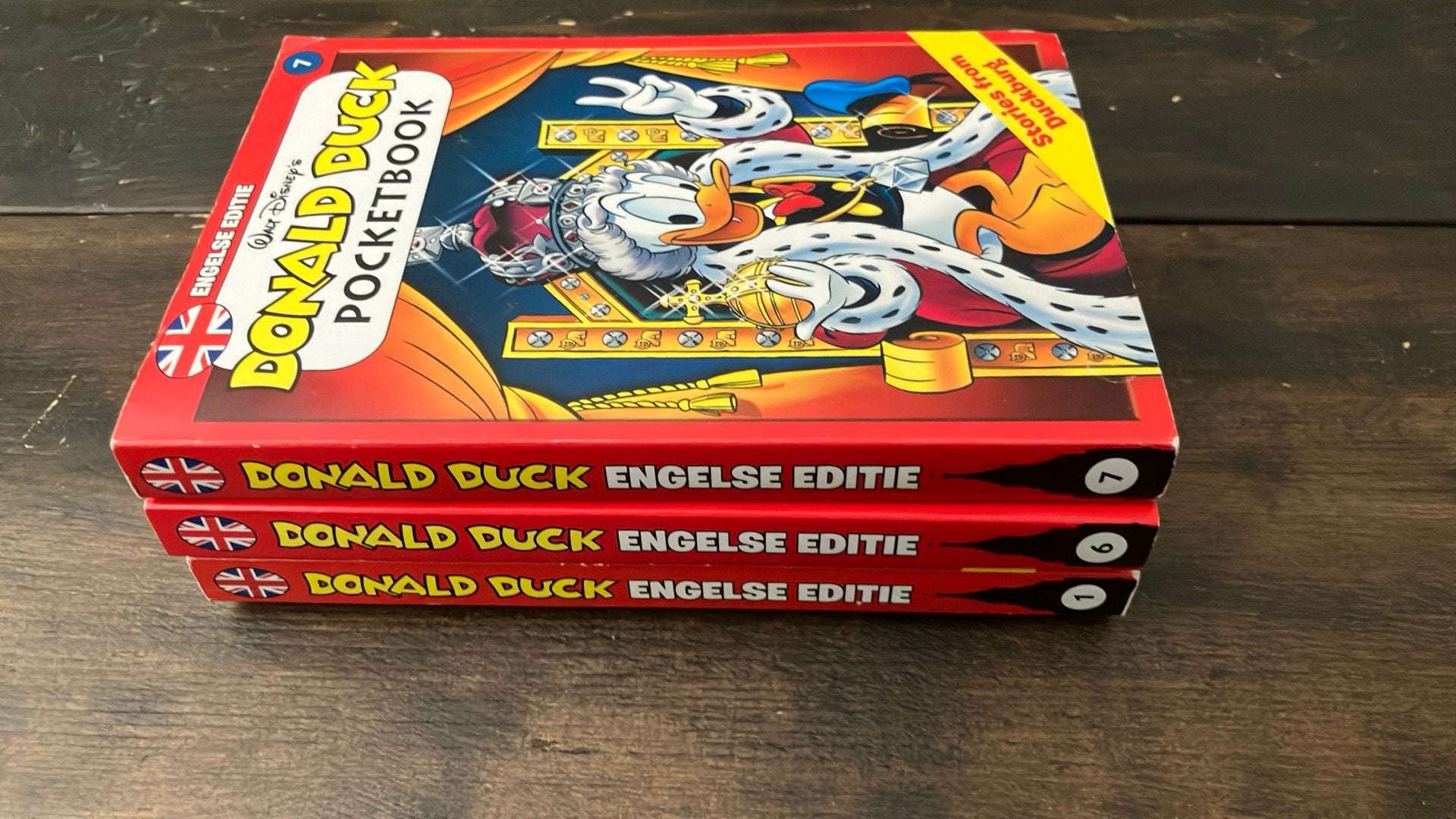 Donald Duck pockets Engels 3 delen (Pocketbook), Boeken, Ophalen of Verzenden, Zo goed als nieuw