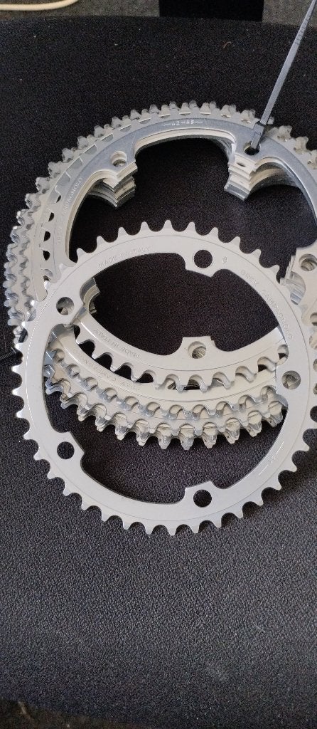 CAMPAGNOLO, Fietsen en Brommers, Fietsonderdelen, Crankstel of Pedalen, Gebruikt, Staal, Ophalen of Verzenden