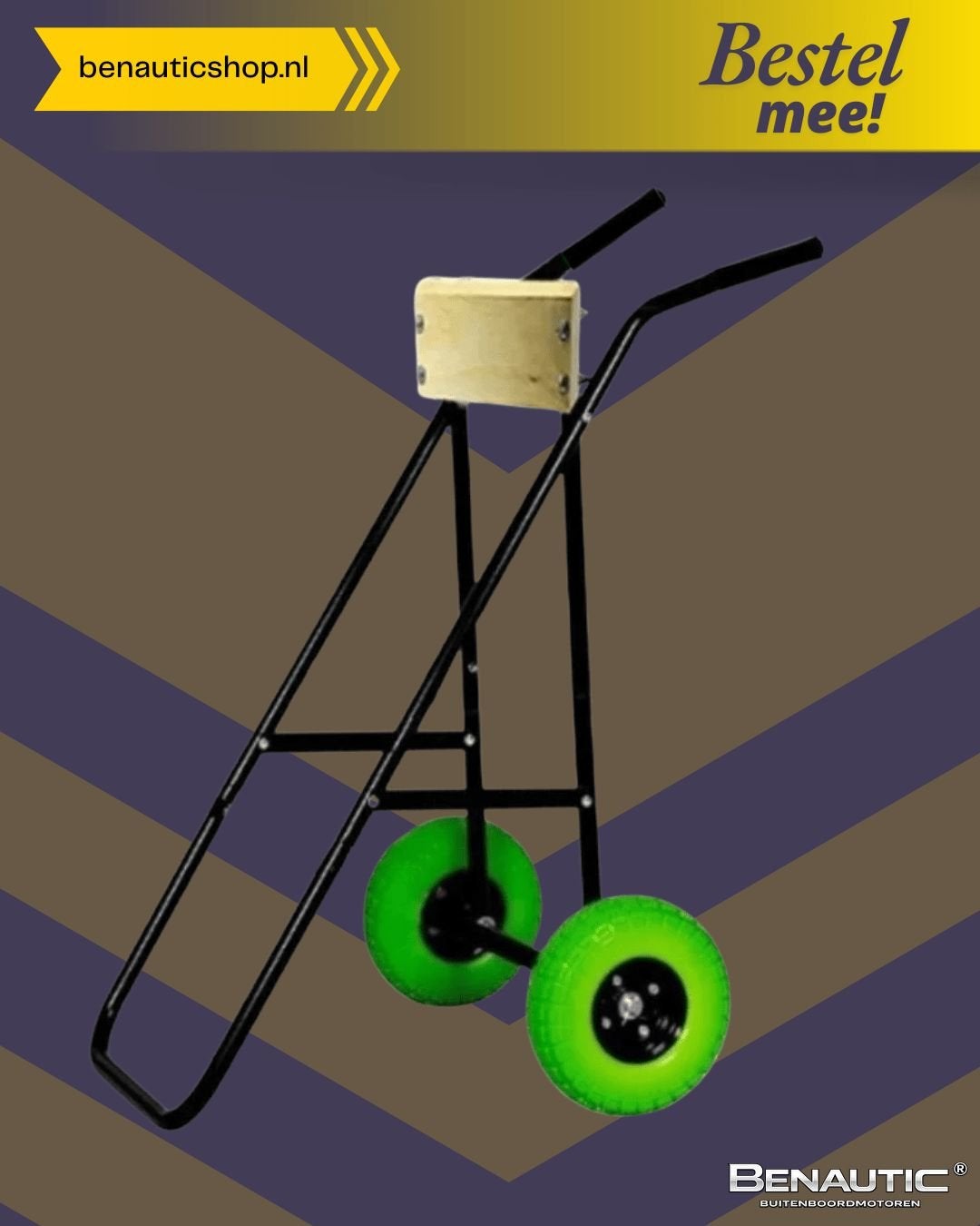 Accessoire outboard trolley small - Tot 40 kg - Inklapbaar, -, -, Nieuw, Ophalen of Verzenden