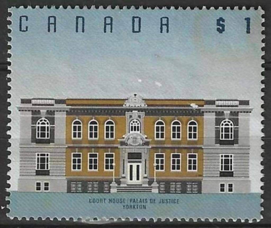 Canada 1994 - Yvert 1354 - Canadese Architectuur (ZG), Verzenden, Postfris, Noord-Amerika