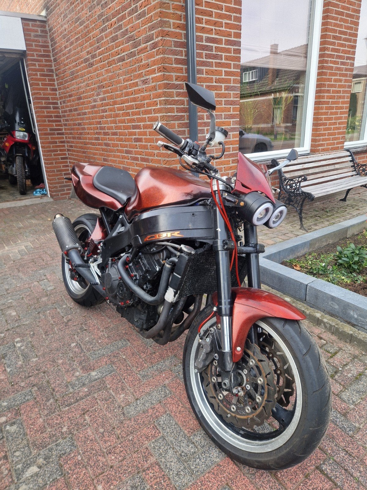 honda cbr 900 rr fireblade streetfighter naked, Motoren, 4 cilinders, Motorrijbewijs A, Gebruikt, 900 cc