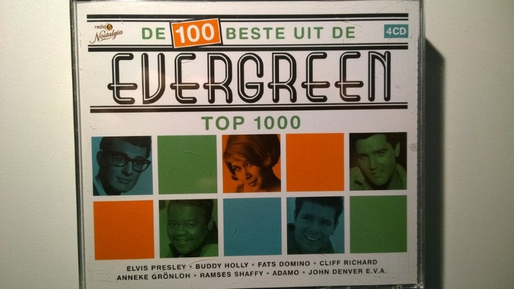 De 100 Beste Uit De Evergreen Top 1000 (4 CD), Ophalen of Verzenden, Zo goed als nieuw, Pop, Album
