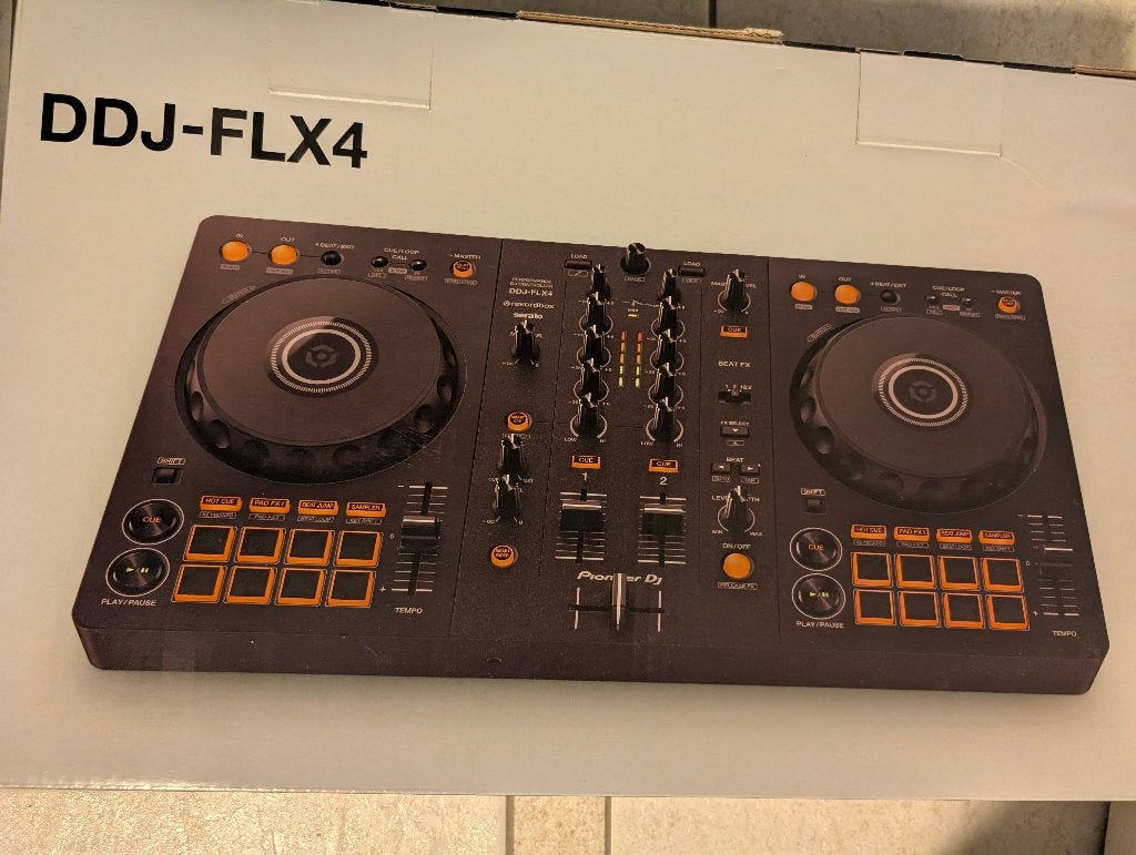 Pioneer DJ DDJ-FLX4 - nauwelijks gebruikt, in doos, Ophalen of Verzenden, Zo goed als nieuw, Dj-set, Pioneer