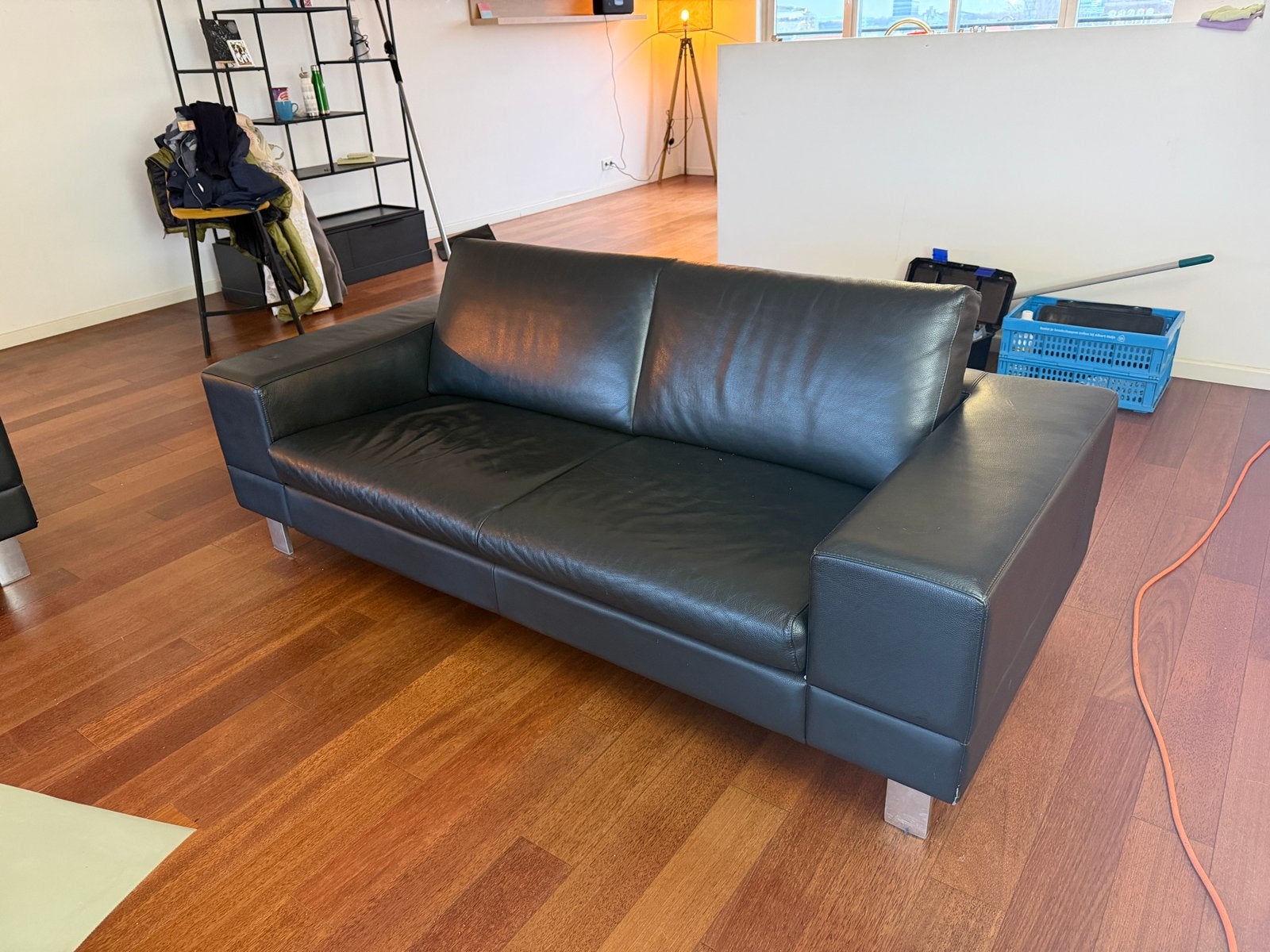 Leolux antipode 2-zits bank, Huis en Inrichting, Banken | Bankstellen, Ophalen, Gebruikt, 150 tot 200 cm, Tweepersoons