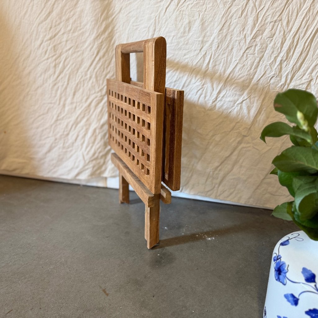 inklapbare picknicktafel - massief teakhout - Gratis bezorgd, TTM Wonen, Meubels – (Perzische) Tapijten en Woonaccessoires, Taag 63, 2491 CS, Den Haag (Forepark)
