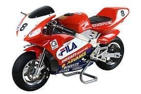 Gezocht: Minibike - Pocketbike Ducati replica, Ophalen, Gebruikt, Overige typen