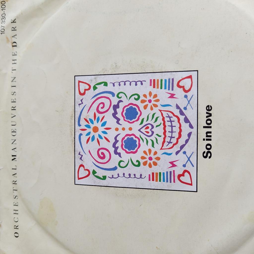 Orchestral Manoeuvres in the Dark - So in Love (Single), Gebruikt, 7 inch, Ophalen of Verzenden, Pop