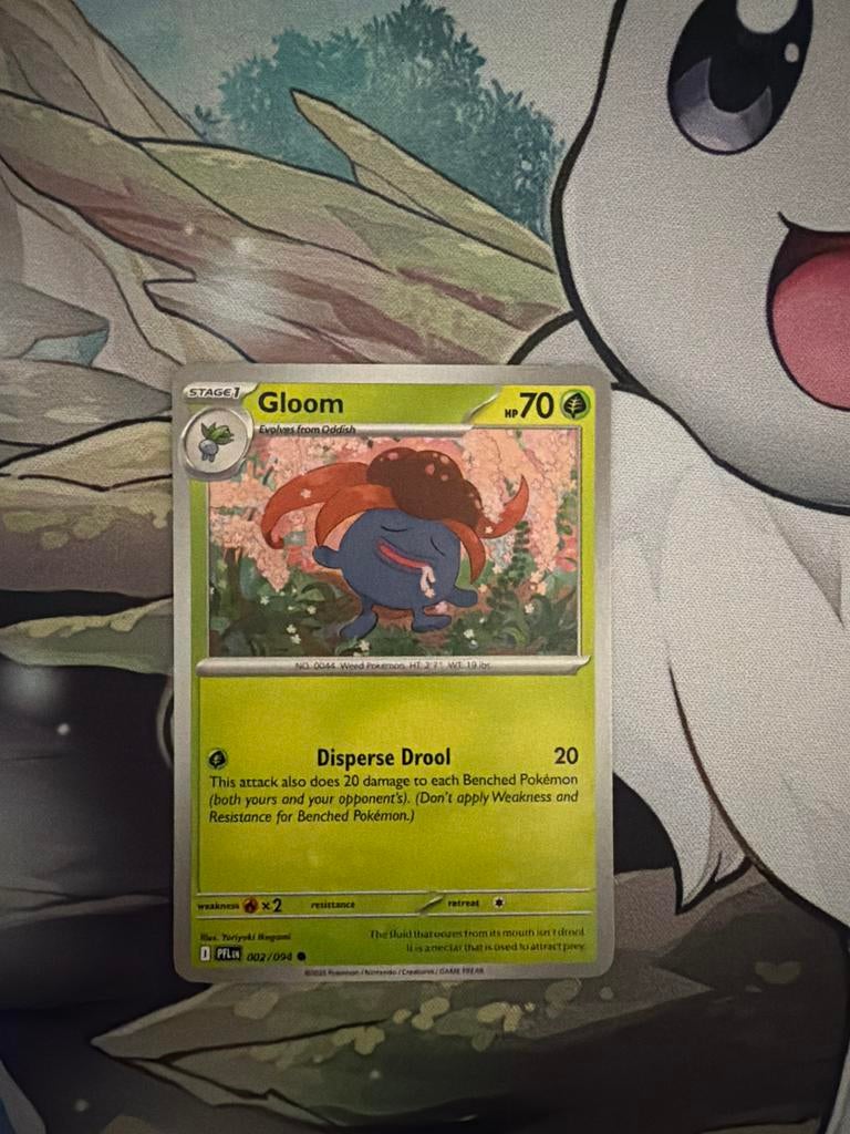 Pokemon Kaart Gloom #2 - PFLK 002/094, Ophalen of Verzenden, Gebruikt, Losse kaart